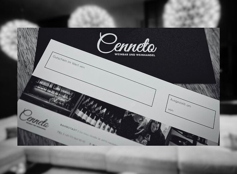 Cenneto Geschenkgutschein